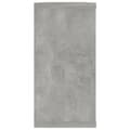 Miniatyrbilde 8 av 10: vidaXL Vegghyller kubeformet 2 stk betonggrå 100x15x30 cm sponplate