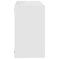 Miniatyrbilde 9 av 11: vidaXL Vegghyller kubeformet 4 stk hvit 26x15x26 cm