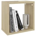 Miniatyrbilde 4 av 11: vidaXL Vegghyller kubeformet 2 stk sonoma eik 26x15x26 cm
