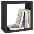 Miniatyrbild 4 av 11: vidaXL Vägghylla kubformad 4 st svart 30x15x30 cm