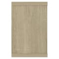 Miniatyrbilde 6 av 10: vidaXL Vegghyller kubeformet 2 stk sonoma eik 60x15x23 cm sponplate