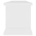 Miniatyrbilde 6 av 9: vidaXL Vegghyller 2 stk hvit 75x18x20 cm konstruert tre