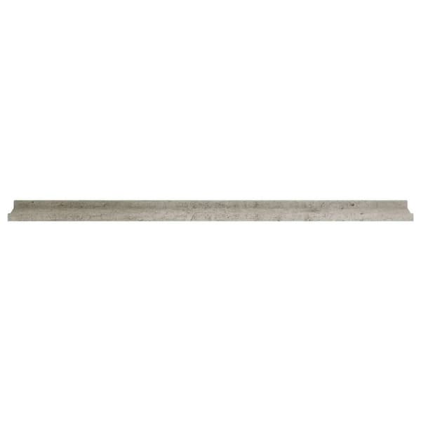 vidaXL Seinähyllyt 2 kpl betoninharmaa 115x9x3 cm