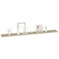 Miniatyrbilde 3 av 10: vidaXL Vegghyller 4 stk sonoma eik 115x9x3 cm