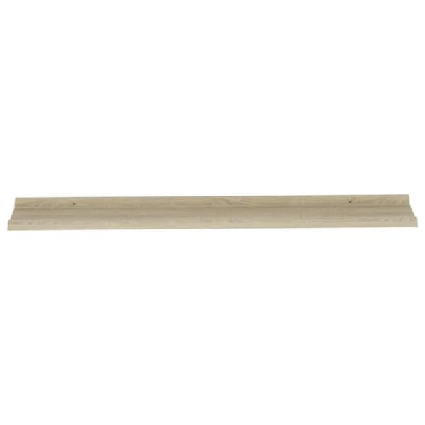 vidaXL Vegghyller 4 stk sonoma eik 115x9x3 cm