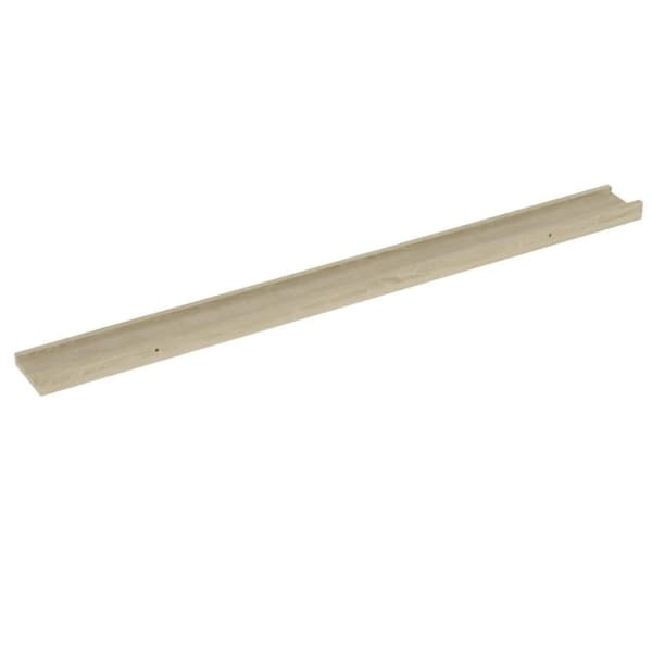 vidaXL Vegghyller 4 stk sonoma eik 100x9x3 cm