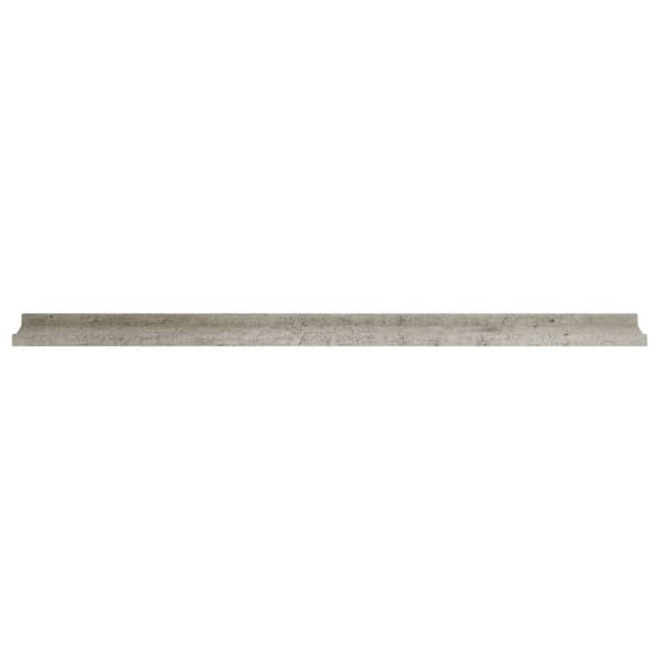 vidaXL Seinähyllyt 4 kpl betoninharmaa 115x9x3 cm