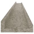 Miniatyrbilde 7 av 10: vidaXL Vegghyller 4 stk betonggrå 115x9x3 cm