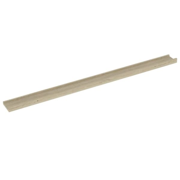 vidaXL Vegghyller 2 stk sonoma eik 115x9x3 cm