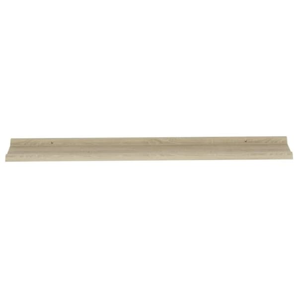 vidaXL Vegghyller 2 stk sonoma eik 115x9x3 cm