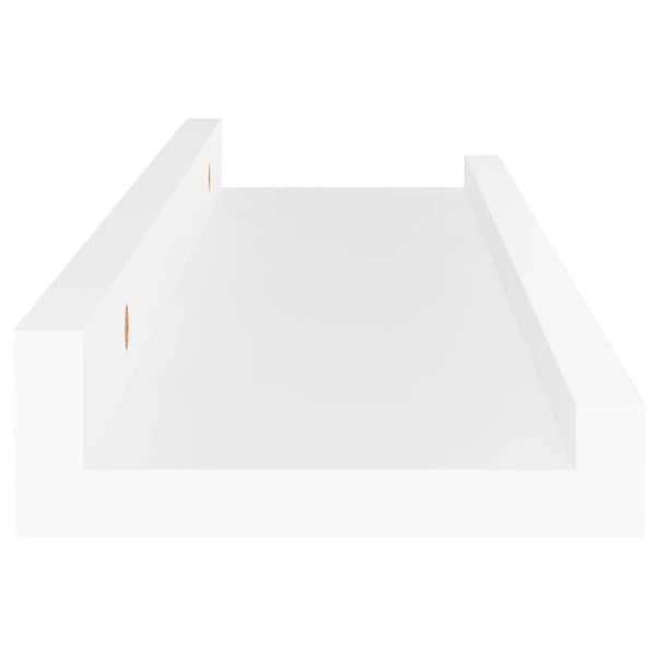 vidaXL væghylder 4 stk. 40x9x3 cm hvid