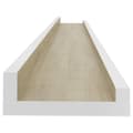 Miniatyrbillede 6 af 11: vidaXL væghylder 4 stk. 80x9x3 cm hvid og sonoma-eg