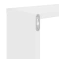 Miniatyrbilde 7 av 10: vidaXL Vegghyller 2 stk hvit 100x15x20 cm sponplate