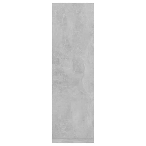 vidaXL Vägghyllor 2 st betonggrå 50x15x50 cm konstruerat trä