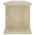 Miniatyrbilde 6 av 9: vidaXL Vegghyller 2 stk sonoma eik 75x18x20 cm konstruert tre