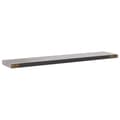 Miniatyrbilde 7 av 10: vidaXL Flytende vegghyller 2 stk betonggrå 120x23,5x3,8 cm MDF