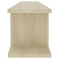Miniatyrbillede 6 af 9: vidaXL væghylder 2 stk. 105x18x20 cm spånplade sonoma-eg
