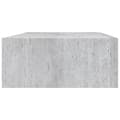 Miniatyrbilde 5 av 9: vidaXL Veggmontert skuffehylle betonggrå 40x23,5x10 cm MDF
