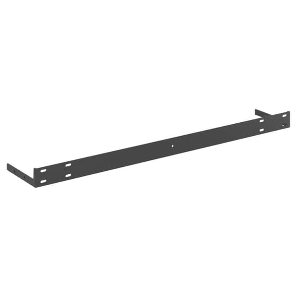 vidaXL væghylder 4 stk. 80x23,5x3,8 cm MDF egetræsfarve og hvid