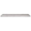 Miniatyrbilde 5 av 8: vidaXL Flytende vegghylle betonggrå 80x23,5x3,8 cm MDF