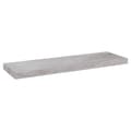 Miniatyrbilde 1 av 8: vidaXL Flytende vegghylle betonggrå 80x23,5x3,8 cm MDF