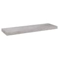 Miniatyrbilde 5 av 9: vidaXL Flytende vegghyller 2 stk betonggrå 80x23,5x3,8 cm MDF
