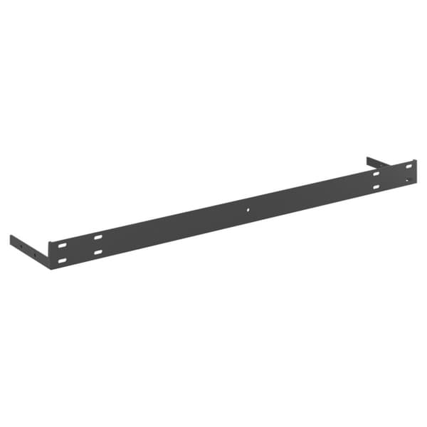vidaXL væghylder 2 stk. 80x23,5x3,8 cm MDF betongrå