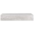 Miniatyrbilde 4 av 10: vidaXL Veggmontert skuffehylle betonggrå 60x23,5x10 cm MDF