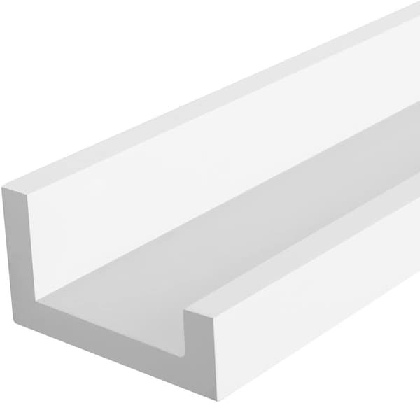 3-pack Tavelhylla / Vägghylla Vit 38 x 10 x 5 cm