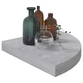 Pikkukuva 3 / 10: vidaXL Seinäkulmahyllyt 4 kpl betoninharmaa 35x35x3,8 cm MDF