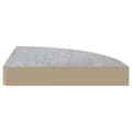 Pikkukuva 6 / 10: vidaXL Seinäkulmahyllyt 4 kpl betoninharmaa 35x35x3,8 cm MDF