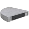 Pikkukuva 7 / 10: vidaXL Seinäkulmahyllyt 4 kpl betoninharmaa 35x35x3,8 cm MDF