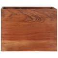 Miniatyrbilde 3 av 11: vidaXL Vegghylle 40x30x40 cm heltre akasie