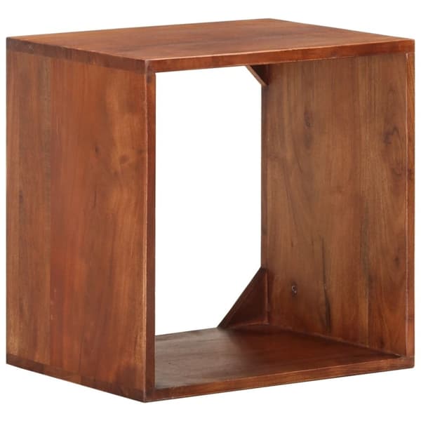vidaXL Vegghylle 40x30x40 cm heltre akasie