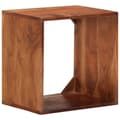 Miniatyrbilde 9 av 11: vidaXL Vegghylle 40x30x40 cm heltre akasie