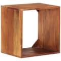 Miniatyrbilde 1 av 11: vidaXL Vegghylle 40x30x40 cm heltre akasie