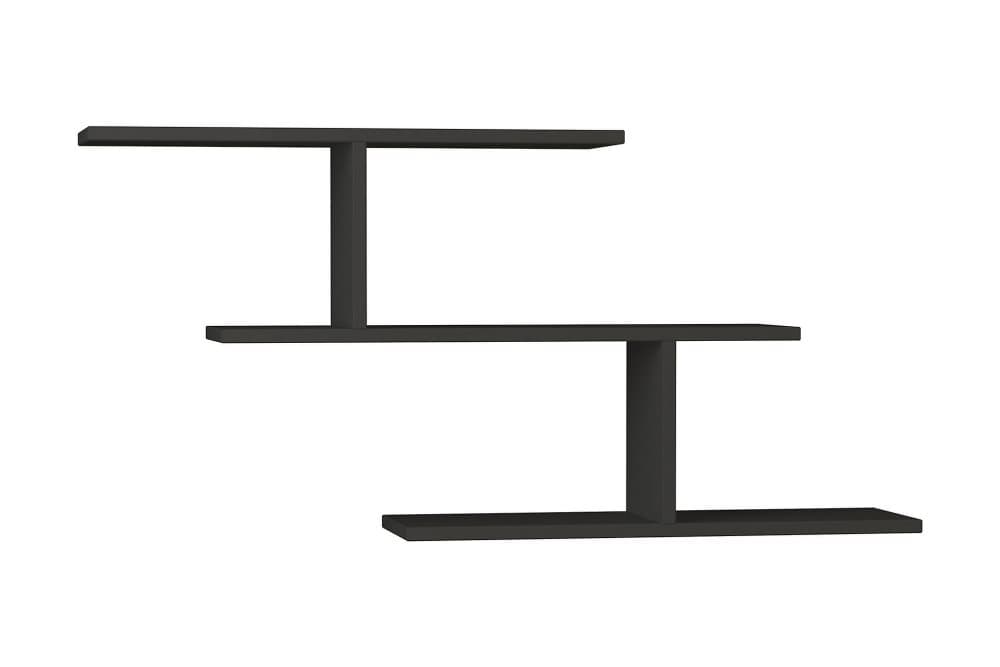 MISI Vägghylla 104 cm Antracit