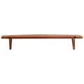 Miniatyrbilde 6 av 11: vidaXL Vegghyller 2 stk 110x20x18 cm heltre akasie