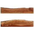 Miniatyrbilde 7 av 11: vidaXL Vegghyller 2 stk 110x20x18 cm heltre akasie