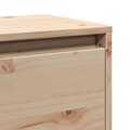 Miniatyrbilde 10 av 11: vidaXL Veggskap 45x30x35 cm heltre furu