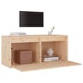 Miniatyrbilde 6 av 11: vidaXL Veggskap 80x30x35 cm heltre furu