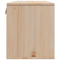 Miniatyrbilde 8 av 11: vidaXL Veggskap 80x30x35 cm heltre furu