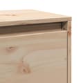 Miniatyrbilde 11 av 11: vidaXL Veggskap 80x30x35 cm heltre furu