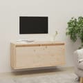 Miniatyrbilde 2 av 11: vidaXL Veggskap 80x30x35 cm heltre furu
