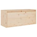 Miniatyrbilde 1 av 11: vidaXL Veggskap 80x30x35 cm heltre furu