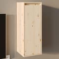 Miniatyrbilde 11 av 11: vidaXL Veggskap 30x30x80 cm heltre furu