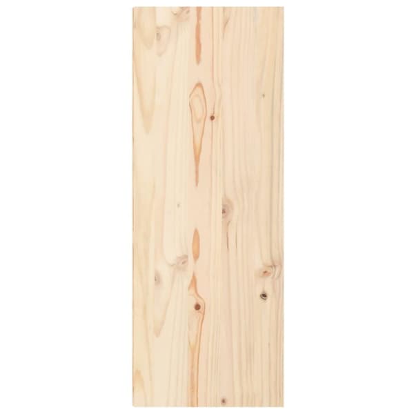 vidaXL Veggskap 2 stk 30x30x80 cm heltre furu