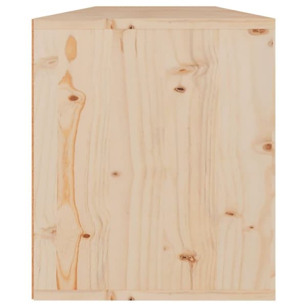 vidaXL vægskabe 2 stk. 60x30x35 cm massivt fyrretræ