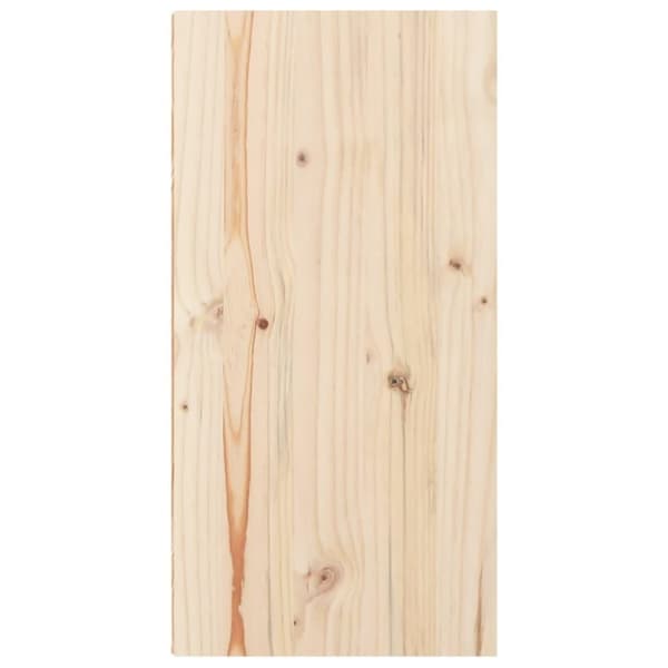 vidaXL Veggskap 2 stk 30x30x60 cm heltre furu