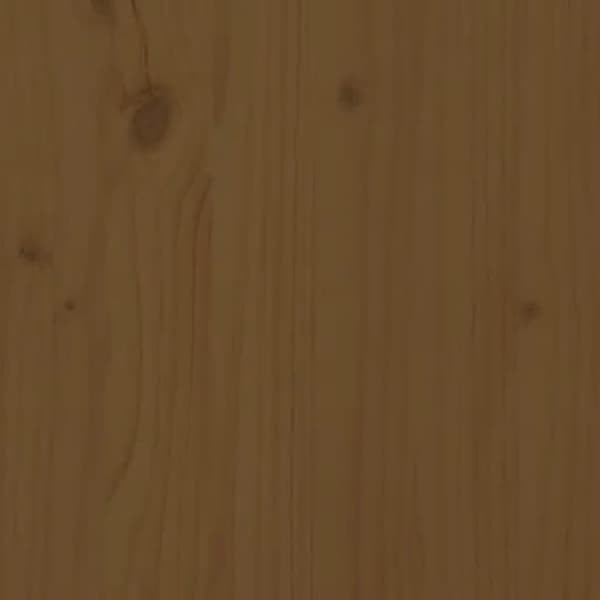 vidaXL sengeborde 2 stk. 30x30x80 cm massivt fyrretræ gyldenbrun